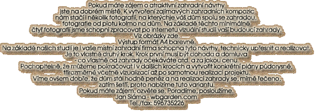 Zahrada projekty architektura studie n�vrhy stromy kompozice �et�it